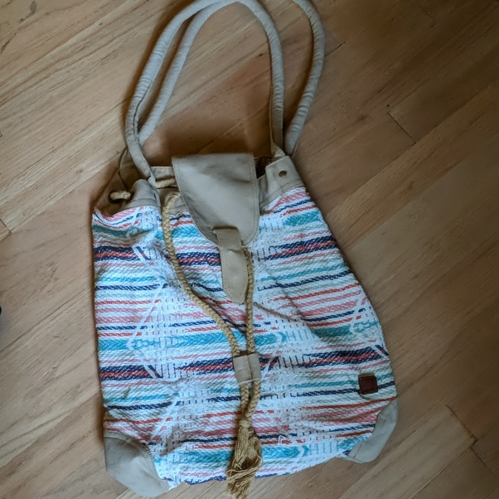 Roxy purse, boho beachy style